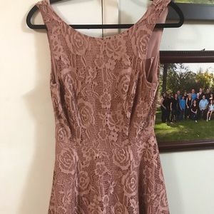 Speechless pink/nude Dress